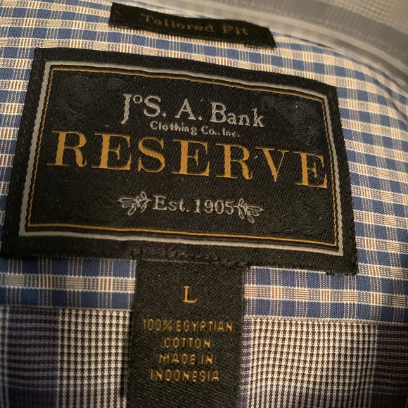 JoS.A.Bank Reserve dress shirt - Picture 3 of 3